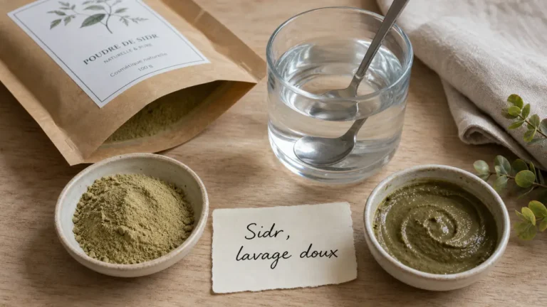 Poudre de sidr pour lavage doux : favorise la pousse des cheveux