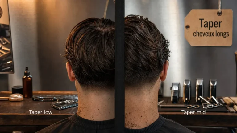 Taper cheveux longs : low vs mid pour garder la longueur