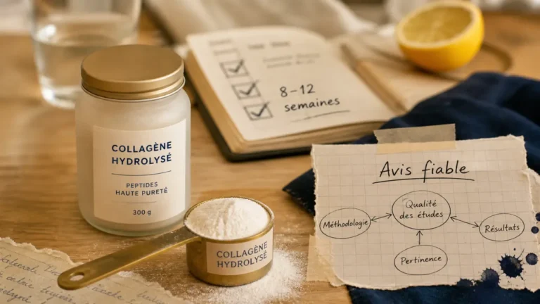 Collagene marin avis : poudre à préparer pour cure 8–12 semaines