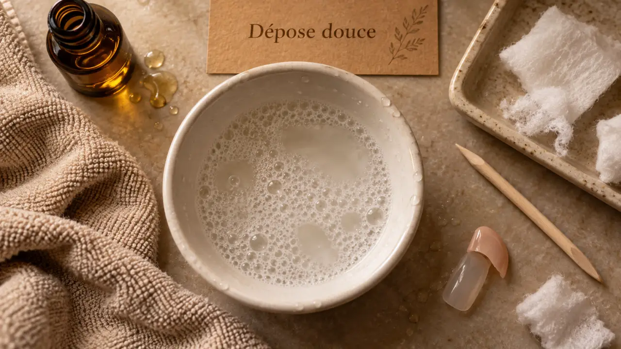 Enlever des faux ongles en plastique : dépose douce des capsules