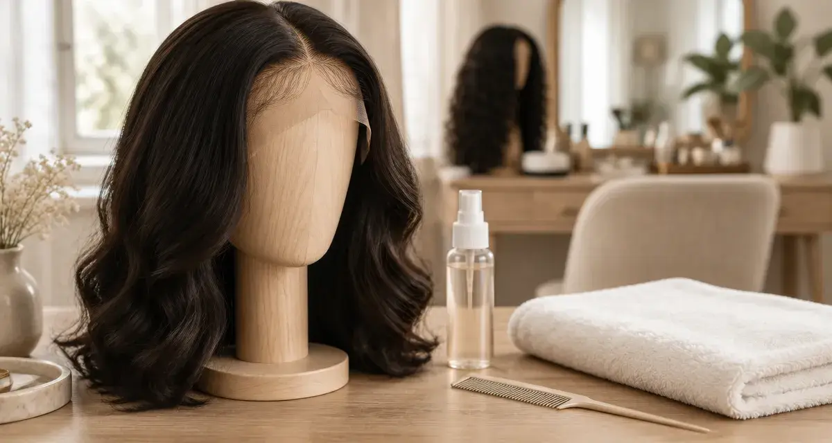 Perruque en cheveux naturel : rendu invisible et entretien